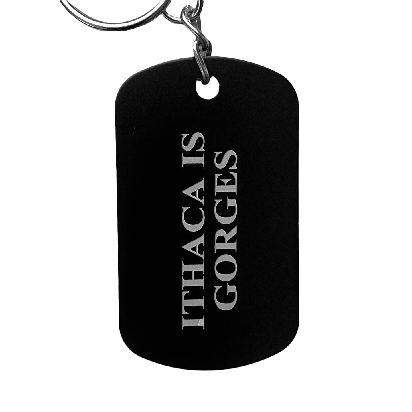 Ithaca Is Gorges, Topographic Keychain